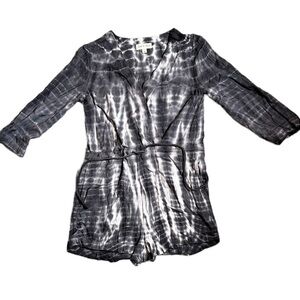 Cloth and Stone tie dye romper XS